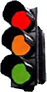 Dynamický zpomalovací semafor